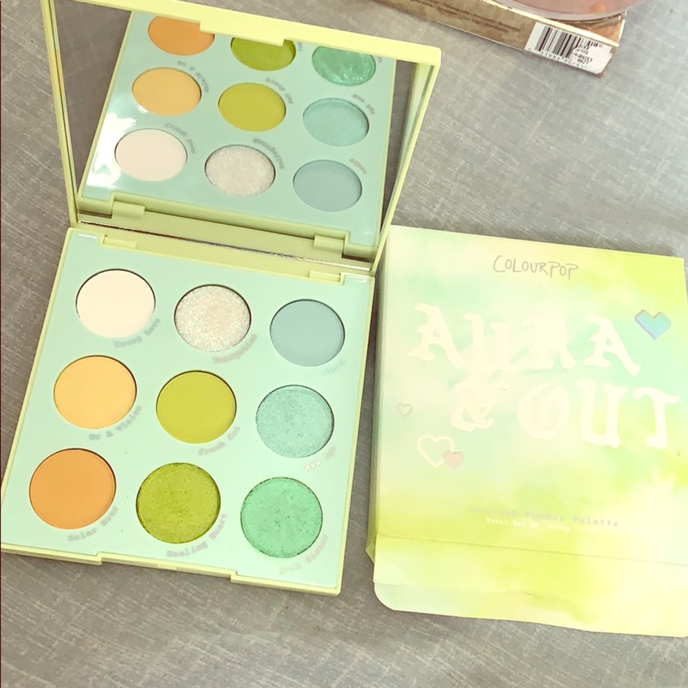 Aura&Out pressed powder palette by ColourPop